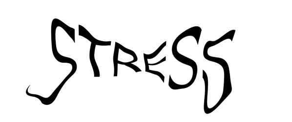 stress text